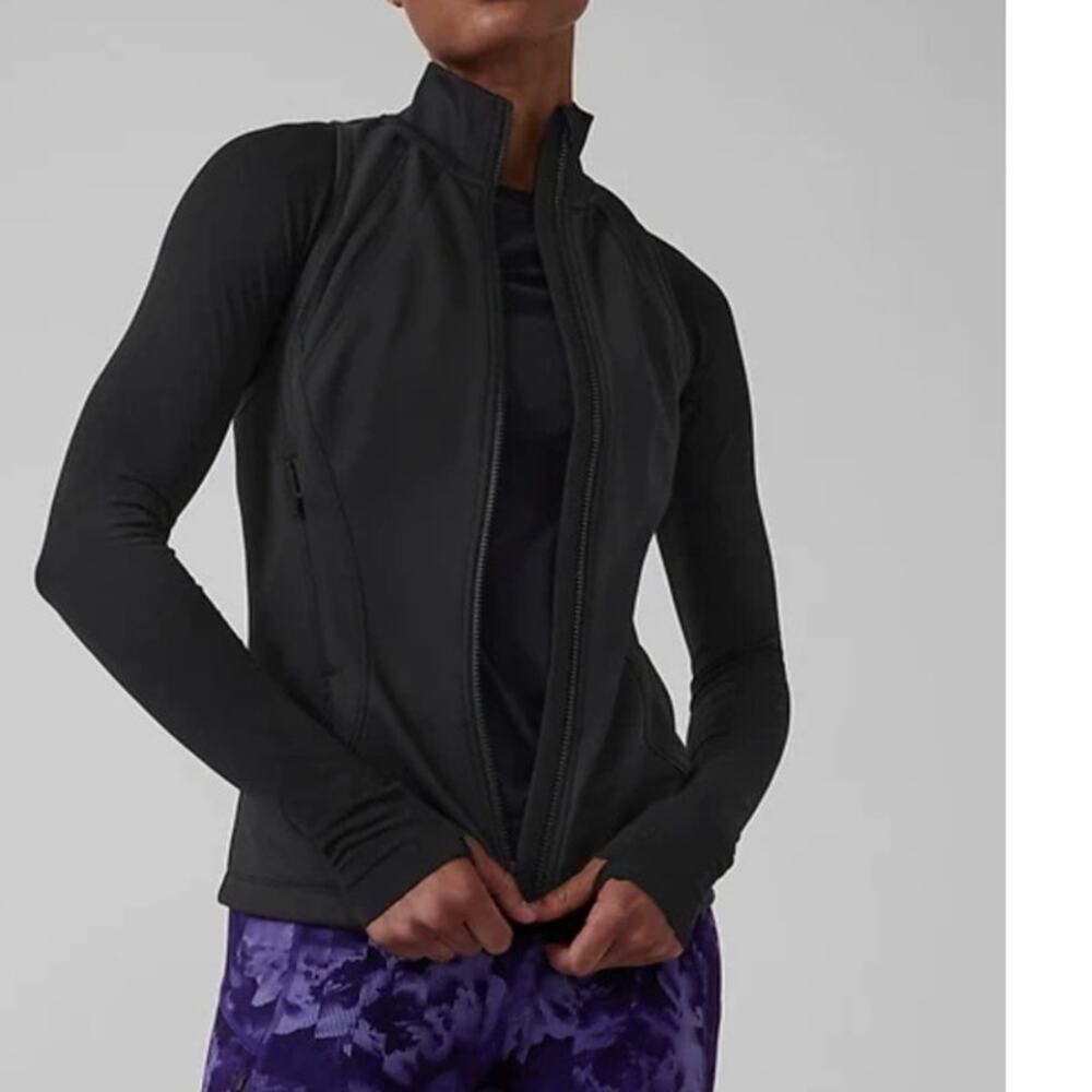 Not For SALE Athleta Evolve Fleece Vest Black size Large